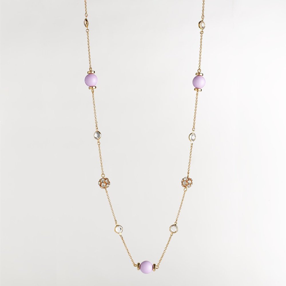 JCrew Factory fireball and bead necklace